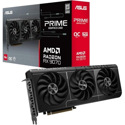 Placa Gráfica Asus Radeon RX 9070 Prime OC 16GB GDDR6